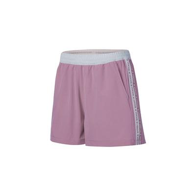 Li Ning X Disney Collaboration Loose Sports Shorts Women Shorts Pink AKSQ078-1