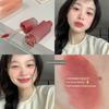 Cold Korean Girl Color! Olive Peel Show Daytime Vegetable Smoke Powder Gray Purple Salted Plum Berry Color Lip Mud Glaze Cream Lipstick