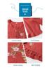Mom's Chinese-Style Summer Set: Short Sleeve Embroidered Top for Middle-Aged & Elderly Women