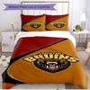 3-teiliges Bettbezug-Set (1 * Bettbezug + 2 * Kissenbezug, ohne Kern), North Sydney Bears Druck Weiches Ganzjahres-Bettwäscheset, Heimschlafzimmer-Dekoration Geschenk