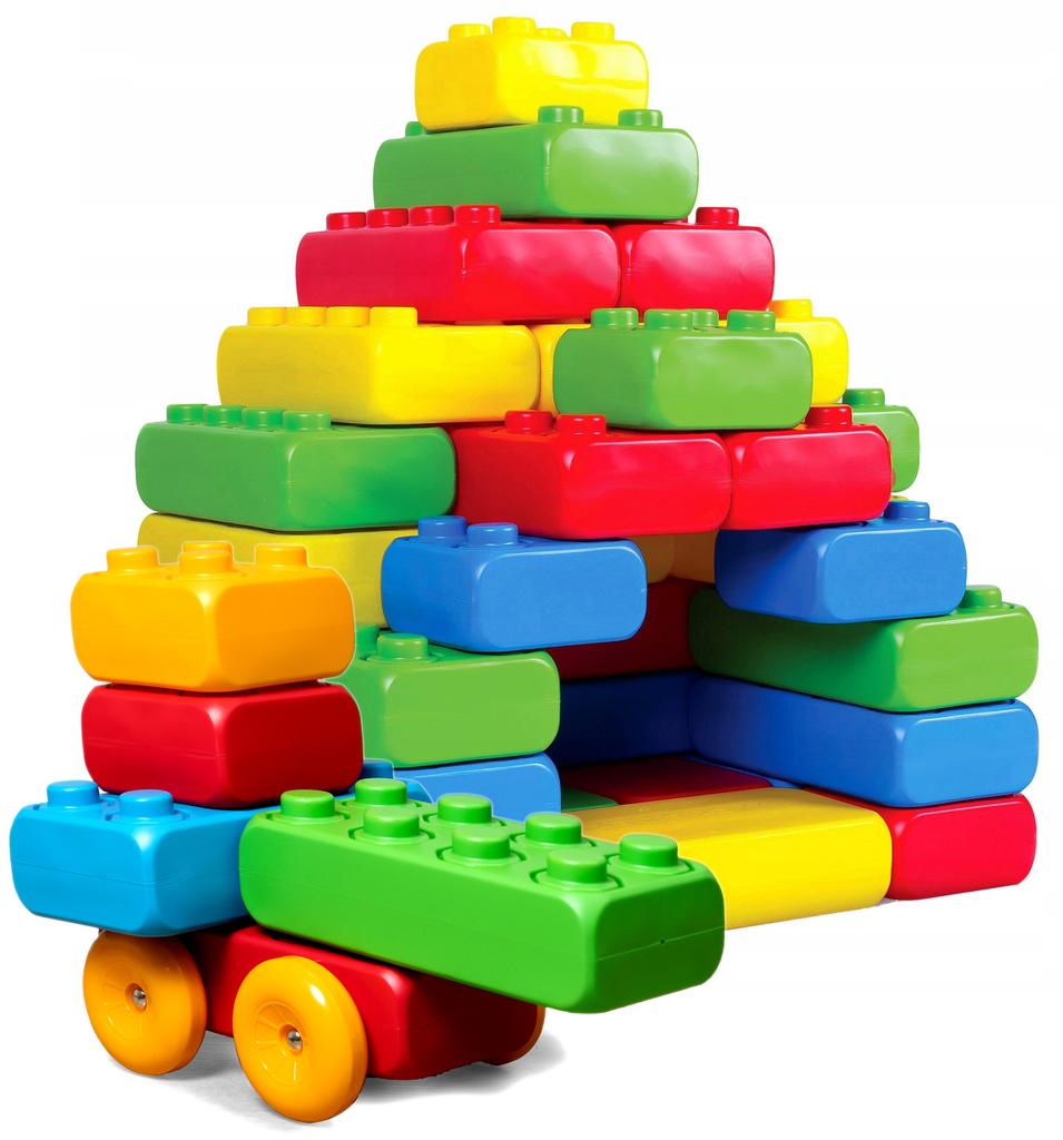 Marioinex Mega Bricks + Creative Wheels