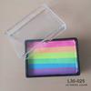 30g Customized Face Painting Colorful Rainbow Cake Split Fluorescent Water Activated  Body Art
