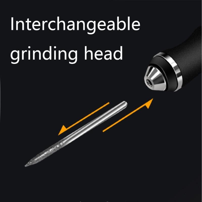 Handheld Electric Sander Powerful Speed Grinder for Precise Polishing Light Weight Design for Wood & Metal Crafting