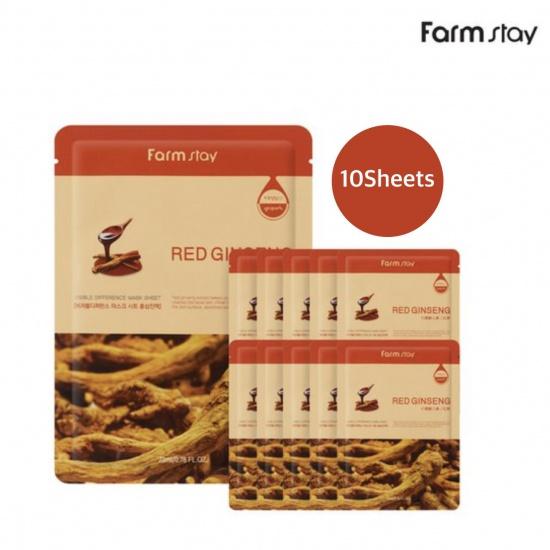 

FARM STAY Маска Visible Difference Red Ginseng 23 мл