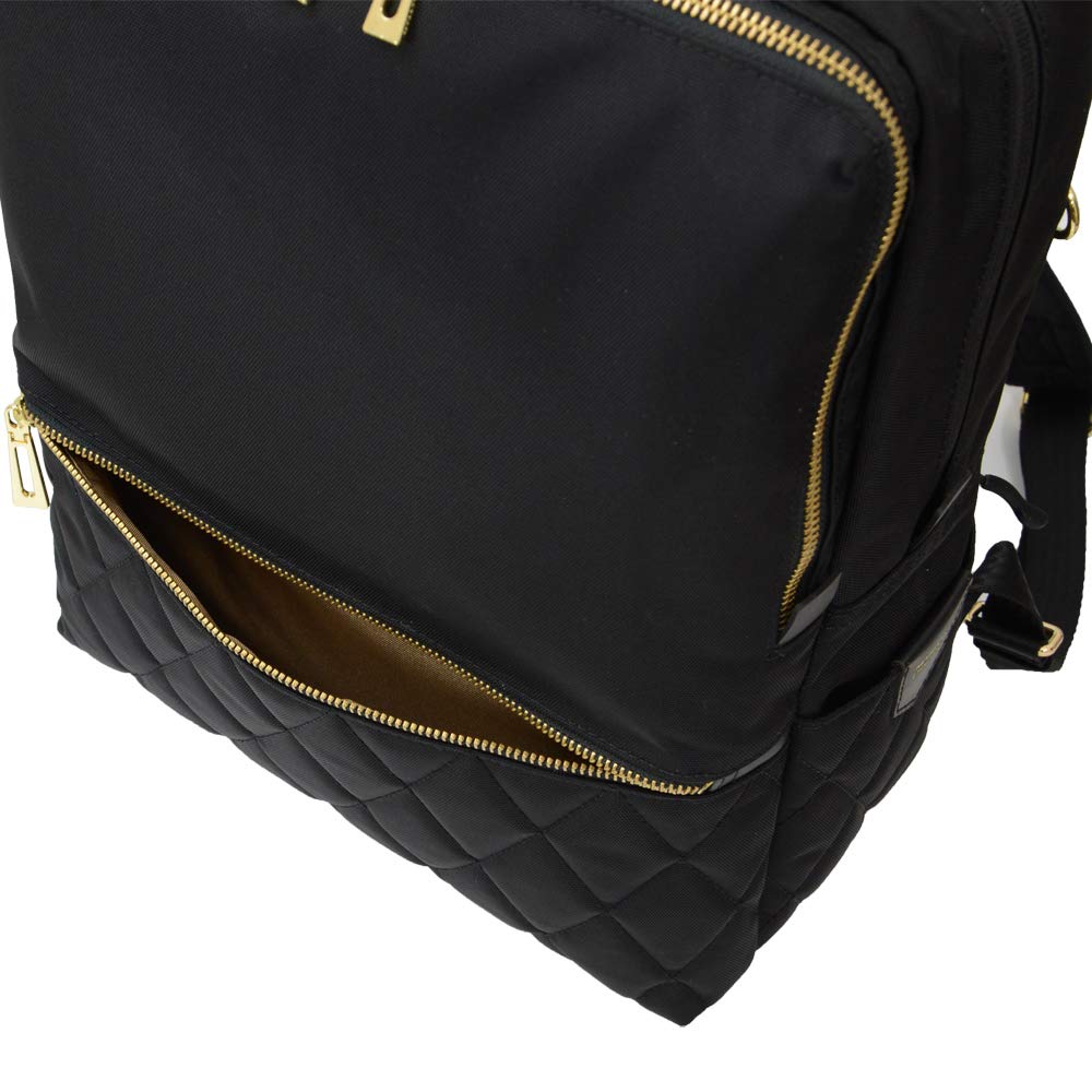 1301BKGD Rucksack Gold [Manhattan Passage] (Black