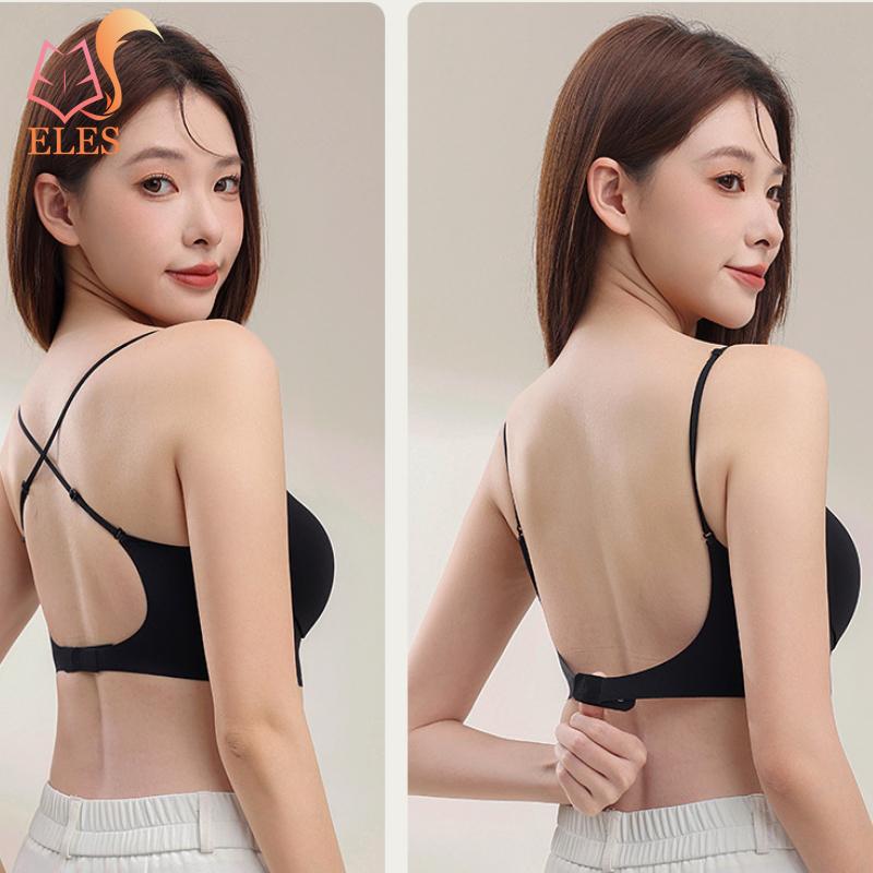Summer Thin Seamless Underwear Bra Push Up Anti-sagging Invisible Bra