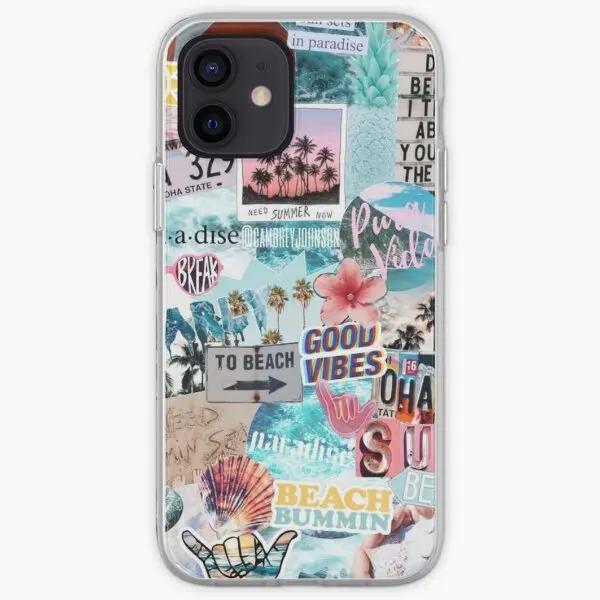 

Summer Break Collage Iphone Tough Case Phone Case Customizable for iPhone 6 6S 7 8 Plus X XS XR Max 11 12 13 14 Pro Max Mini iPhone 12 Pro Max