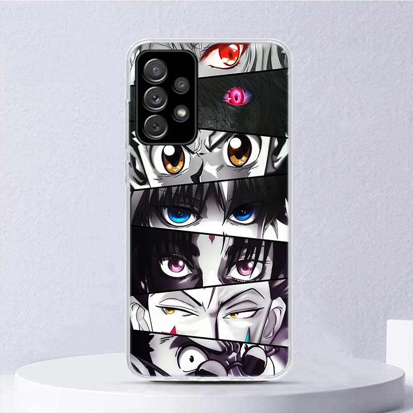 Custodia Morbida Anime Hunter X Hunter Per Samsung Galaxy A52 A53 A32 A22 A12 5G Cover Telefono A33 A23 A13 A72 A73 A02S A03S A42 Coque Sh