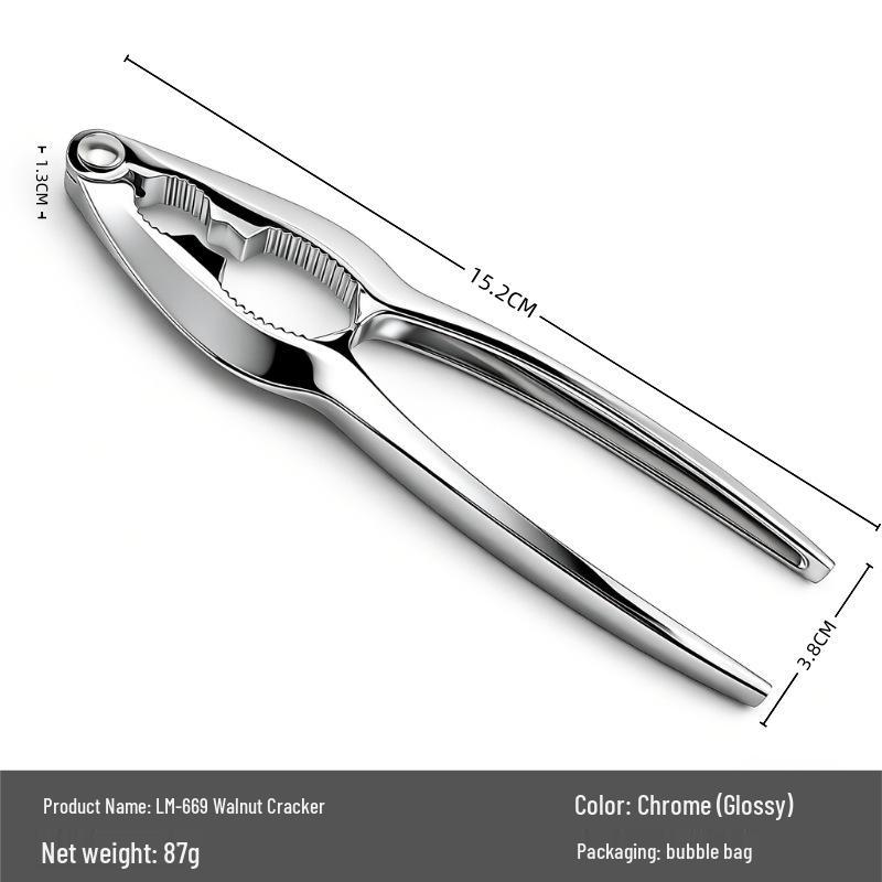 Walnut and Chestnut Cracker: Multi-functional Nut and Crab Claw Opener Tool