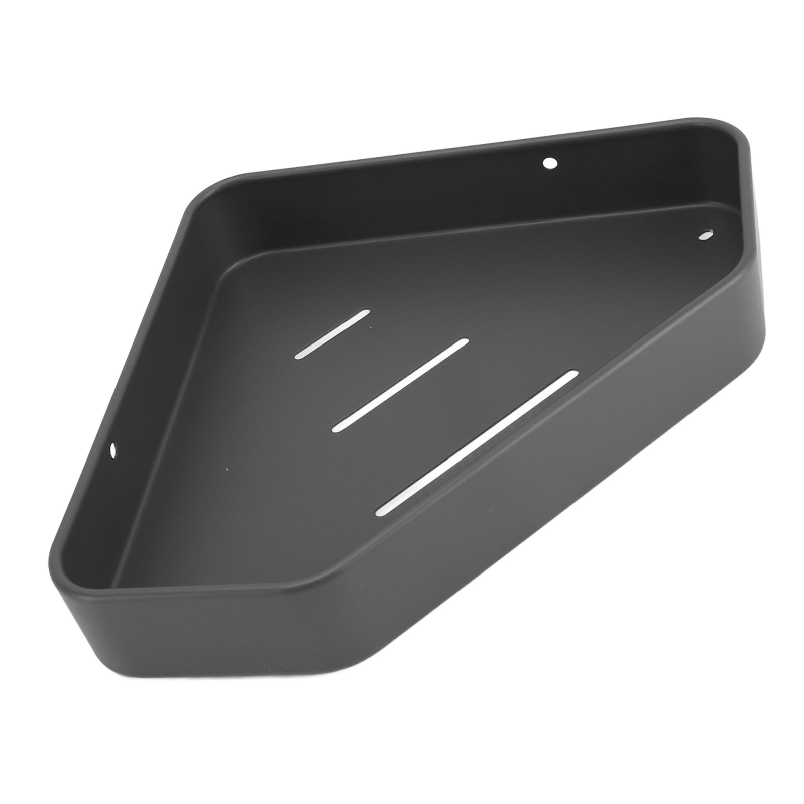 

Towel Rack Large Capacity Simple Lightweight Aluminum Corner for Bathroom