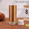50Pcs/Set Disposable Muffin Cups Heat Resistant Glossy Cupcake Liners Disposable Cupcake Cups Or Lids DIY Baking Supplies