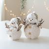 1PC Knitted Handmade Christmas Modern Simplicity Ornament Atmosphere Doll Desktop Plush Multi-element Festival