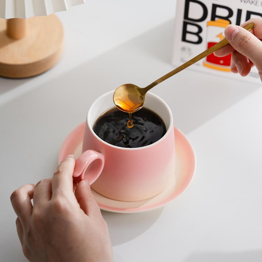 Creative Ceramic Coffee Cups - Elegant Mugs for Home or Office and Perfect Company Souvenir