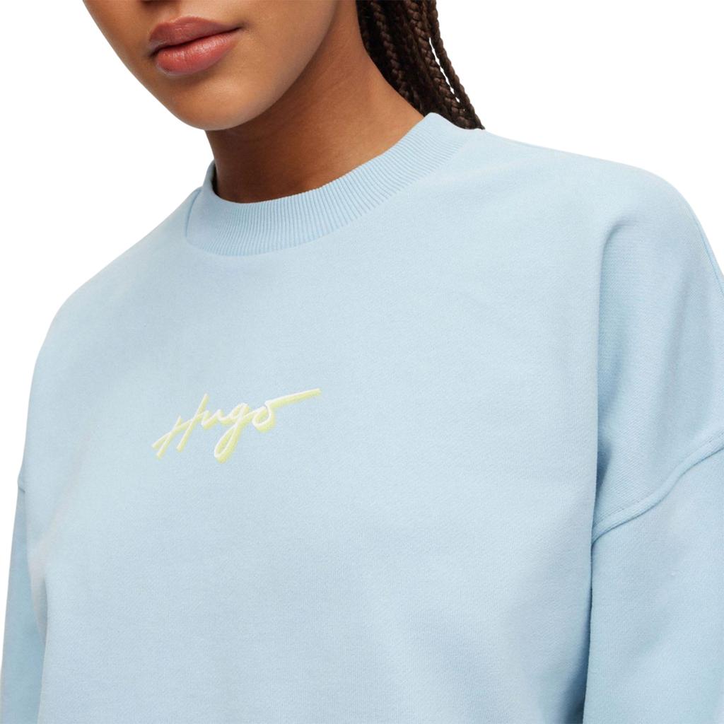 Hugo Womens/Ladies Delive Cropped Sweatshirt