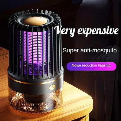 UV Light for Insects Rechargeable by USB, Electric Trap For, Mosquito Lamp for Indoors, Portable Insect for Outdoors