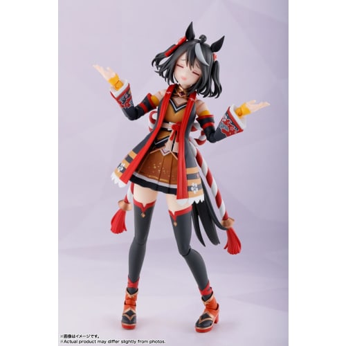 TAMASHII NATIONS S.H.Figuarts Uma Musume Pretty Derby Kitasan Black, Approximately 140mm, PVC & ABS Painted Action Figure
