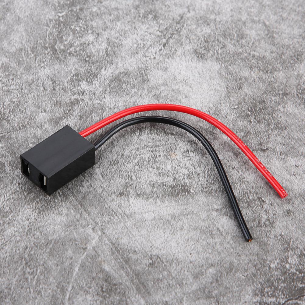 H7 Headlight Fog Lamp Wiring Harness Female Sockets Plug Ceramic Connector Adapter