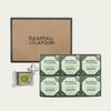 Rampal Sabon De Marseille Vert Perfume 150g 6 Pieces + Mini Soap Premium Hypoallergenic Vegan Natural Soap