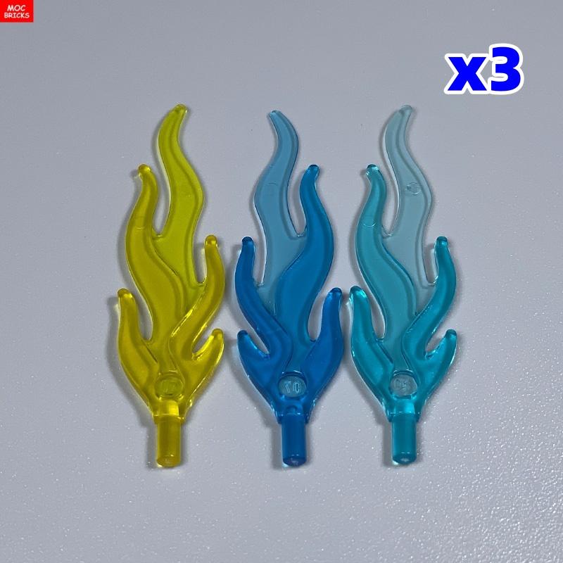 Non-Toxic Moc Bricks Flame Feather Fire 85959 6126 64647 Building Blocks Figure Diy Toys For Children Dolls Gifts