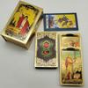 New Plastic Rider Waite Tarot Hot Stamping Gold Foil Tarot Exquisite Board Game Divination Cards For Collection