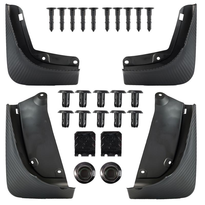 4X Splash Guards Mudguard Fender Mudflaps Mud Flaps Front Rear No Drilling Car Accessories For Tesla Model Y Juniper 2025