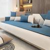 Japanese Style Sofa Cushion Four Seasons Universal Non-Slip Simple Modern Winter Corduroy Seat Cover Cover Cloth