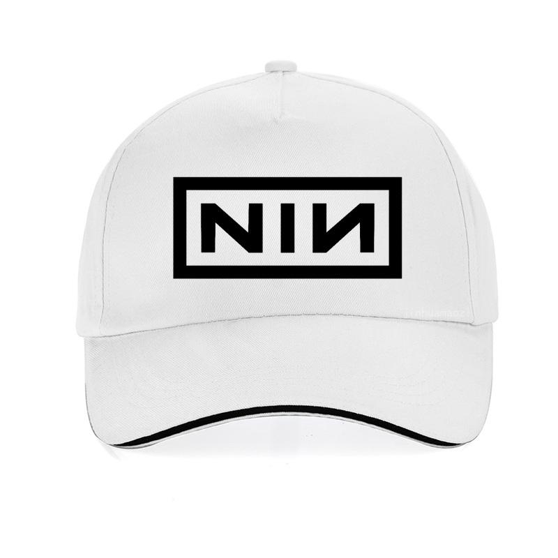 Summer Fashion Visor For Men Women Baseball Caps Print Nine Inch Nails Rock Band Hat Unisex Bone Adjustable Snapback Hats Gorras