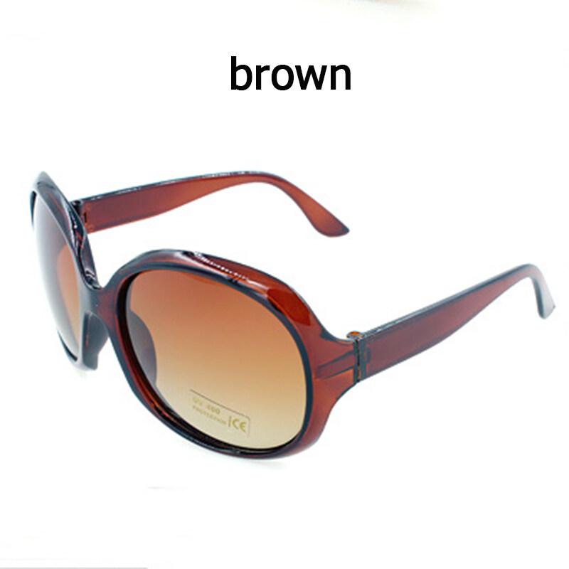 

Солнцезащитные очки, женские солнцезащитные очки для вождения, новые модные очки в большой оправе, женские модные женские солнцезащитные очки в стиле ретро коричневый