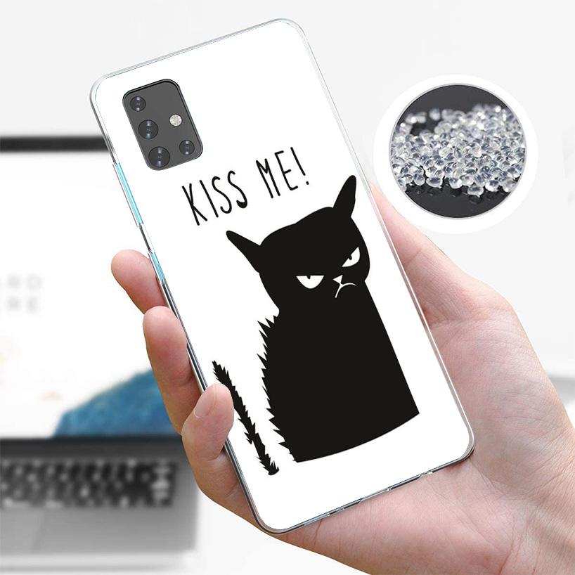 Cat Footprint Funny Paw Cute Phone Case For Samsung Galaxy A52 A32 A22 A12 A51 A31 A50S A30S A20S A10S Note 20 Ultra 10 Plus S10
