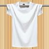100% Cotton Summer T-Shirt for Men – Loose Fit, Breathable Solid Color Tee for Outdoor Sports and Fitness Exercise