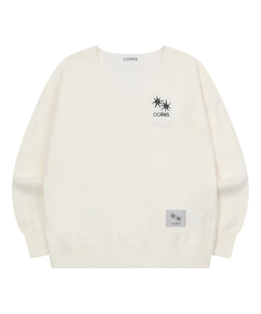 Koiliseu Novin V-Neck Knit (2 Colors)