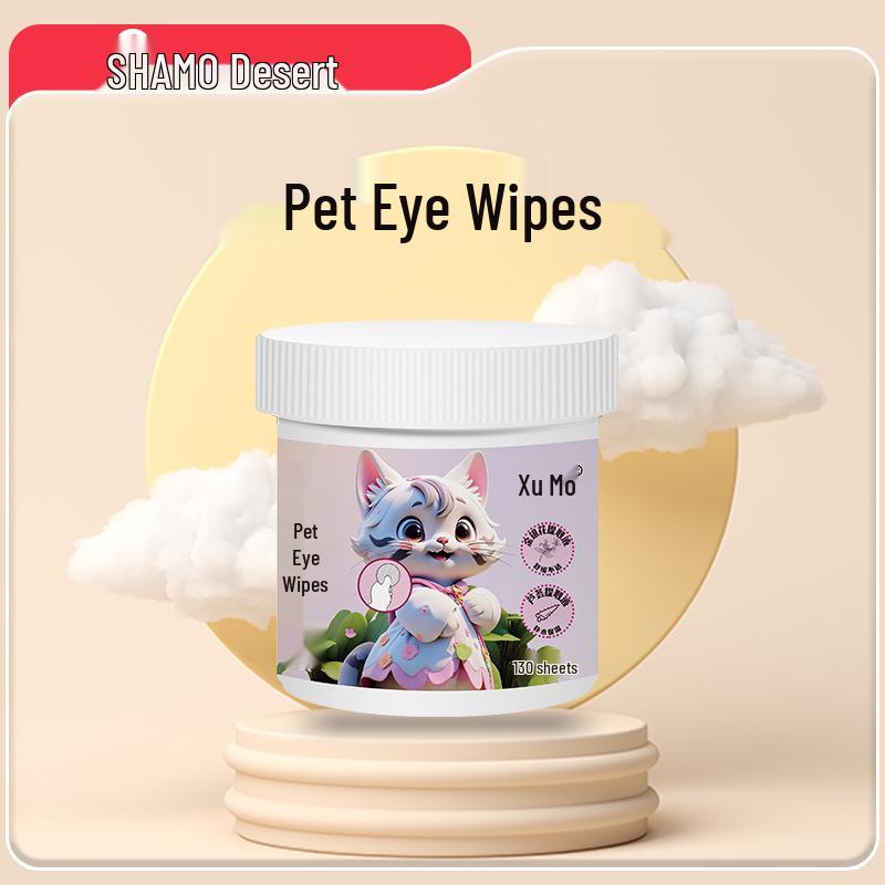 

Салфетки для глаз Xumo Pet: Улучшенное средство для удаления следов от слез, нежные влажные салфетки для кошек, увеличенное количество.