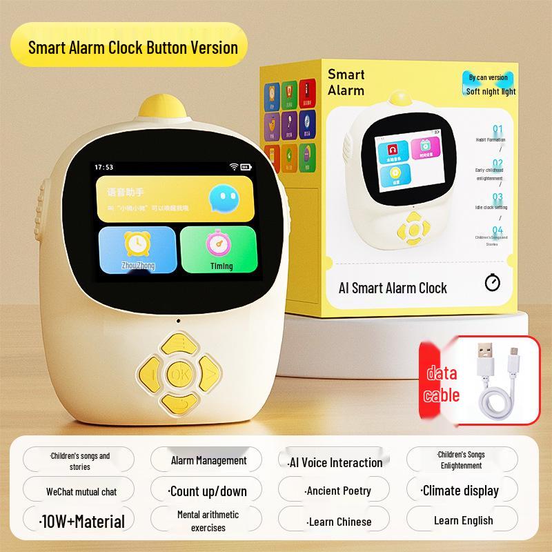 AI Empowered Alarm Clock: Educational, Voice-Activated, Self-Discipline Timer & Multi-Functional Manager.