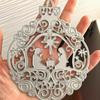 Nativity Ornament Die Cuts Metal Cutting Dies Cutting Die Carbon Steel Scrapbooking Steel Craft