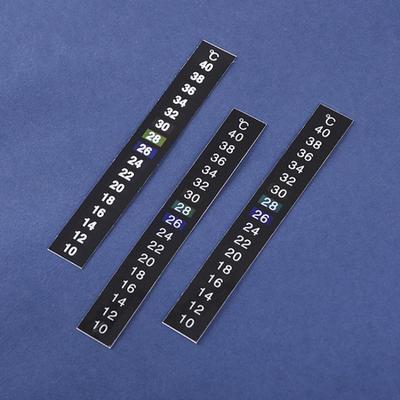 Fish Tank Temperature Sticker LCD Temperature Sensing 10-40 ℃ Fish Tank Water Temperature Measurement Patch Aquarium Tool