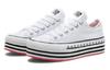 Chuck Taylor All Star Wmns Converse Platform Layer Low 'Logo Play - White' Donna 566762C