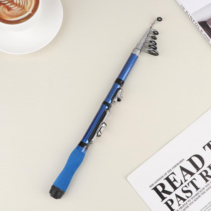 1PC 1.5M Mini Fishing Rod Portable Telescopic Sea Pole For Carp Sea Bass Bream Bighead Outdoor Fishing Accessories