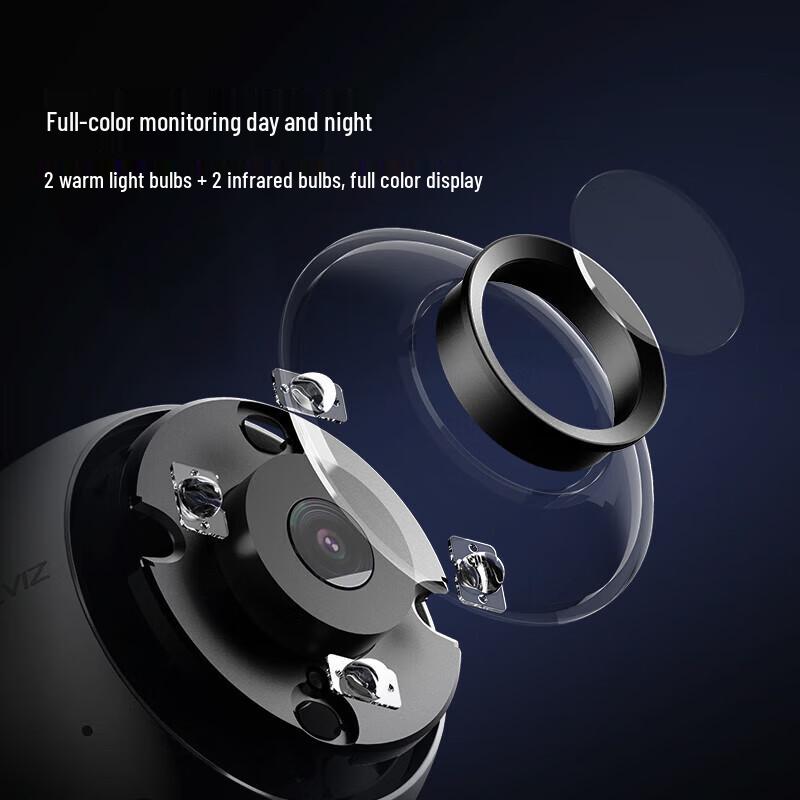 EZVIZ C3W 4MP Outdoor Wi-Fi Sicherheitskamera (CN-Version)