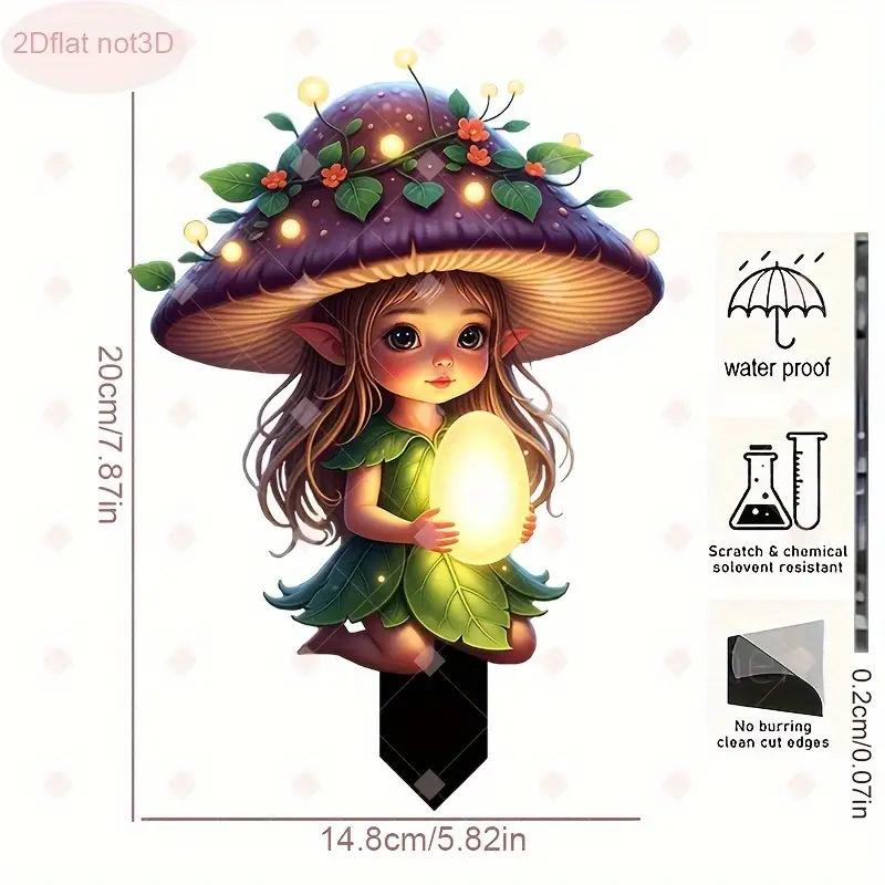 

1 шт. Світловий їжачок садовий кілочок для підлоги, Легка зовнішня/внутрішня прикраса 20cm