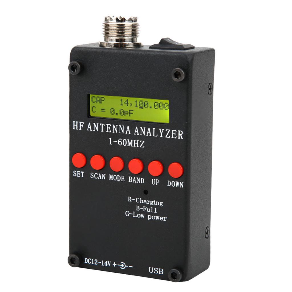 Antennenanalysator Radiozubehör Mini60 1?60 MHz DC12?14 V für Android APP PC-Software