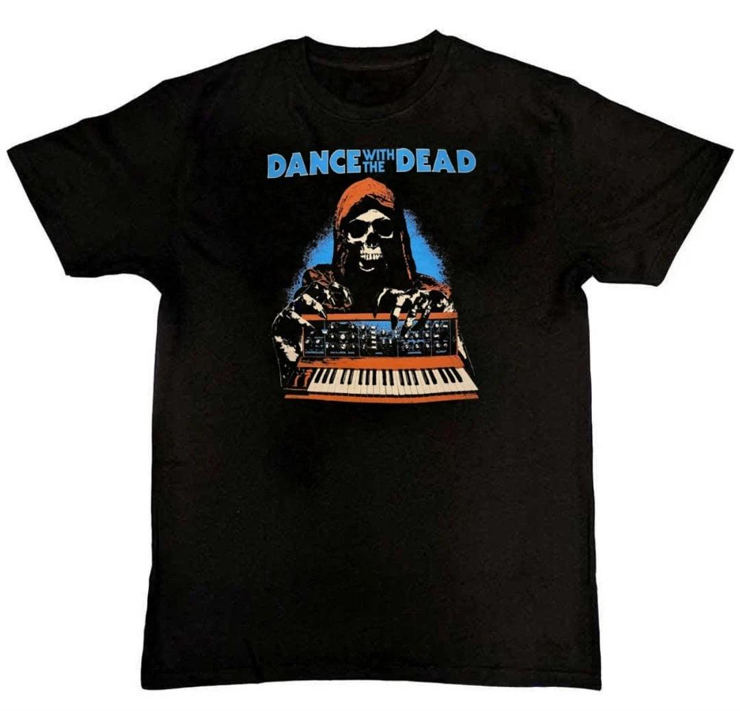 Rare! Dance with the Dead band Graphic Print Mens T-Shirt S M L XL 2 3 4 XL XXXXL