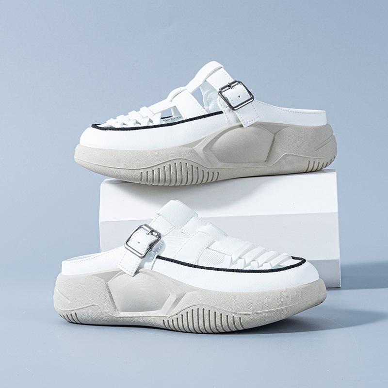 Summer new commuter sandals thick soles increase height casual light sports