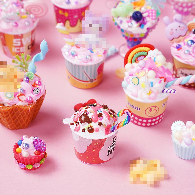 DIY Ice Cream Making Kit for Kids - Toy Food & Cake Simulation