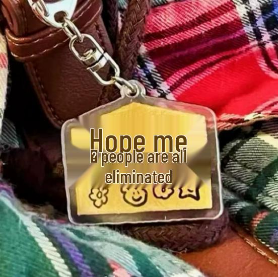 

Blessing Pendant Acrylic Keychain