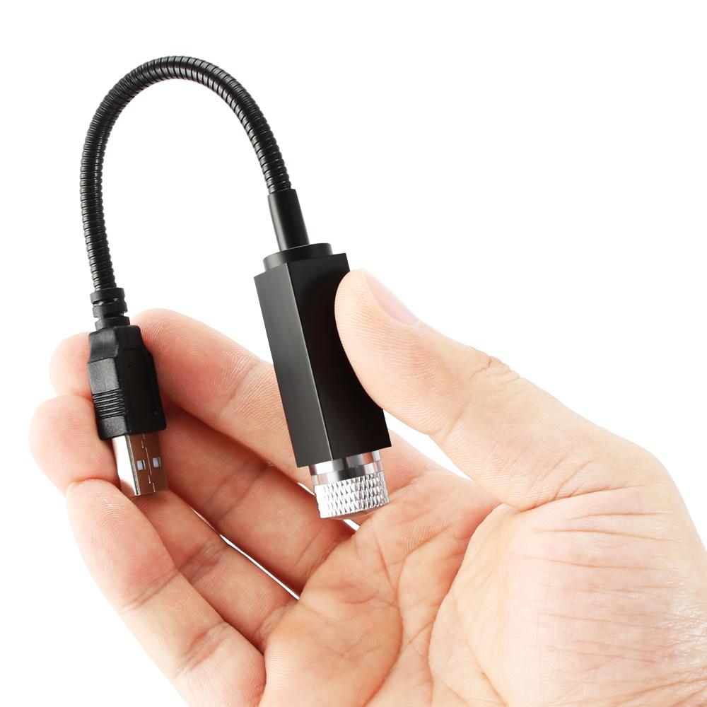 Cheap Car USB Star Beautiful Ceiling Light Starry Sky Projection Decor