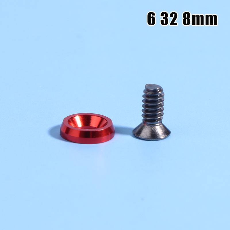 1Pc M3 6#32 6Mm 8Mm Screw +1 Washers Computer Pc Case Beautification Screws For Motherboard Power Supply Graphics Card