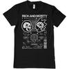 Tricou Bărbătesc Rick And Morty Licențiat Oficial Nimeni Nu Exită Din Greșeală