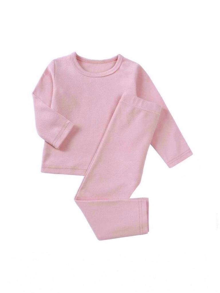 Warm Korean Velvet Girls' Pajama Set for Autumn/Winter