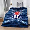 Chile Football University Printed Throw Blanket  Soft Warm Perfect for Home Travel Picnic  Gifts