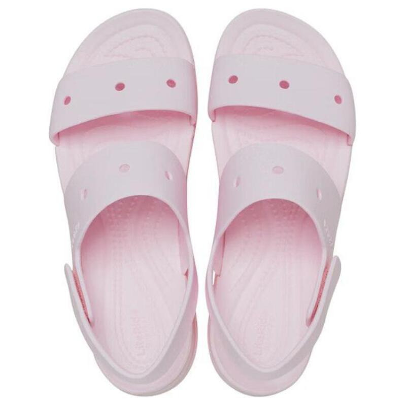 Crocs Brooklyn EVA Lightweight Open Toe Beach Sandals Women's Pink